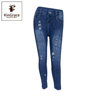 KinGrace-กางเกงเลคกิ้งขายาว ใส่ออกกำลังกาย เนื้อดี ผ้าหนา ระบายอากาศได้ดีกางเกงใส่ช้อปปิ้งกางเกงใส่ไปทำงาน รุ่น FA-CC