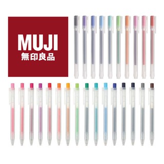 ภาพหน้าปกสินค้าปากกาเจล มูจิ MUJI แบบปลอก 0.38 และ แบบกด 0.5 MM Gel Pens import from JAPAN ปากกาmuji ปากกามูจิ ปากกาใส ที่เกี่ยวข้อง