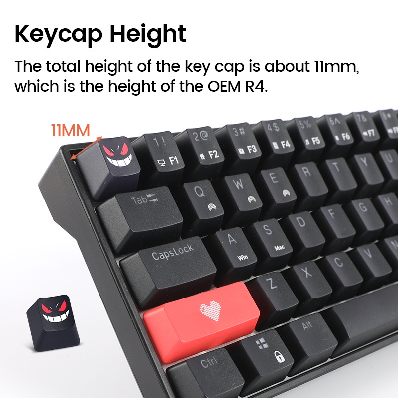 ชุดปุ่มกดคีย์บอร์ด R4 2.25 U Enter Key Arrow keys สําหรับคีย์บอร์ด DIY ...