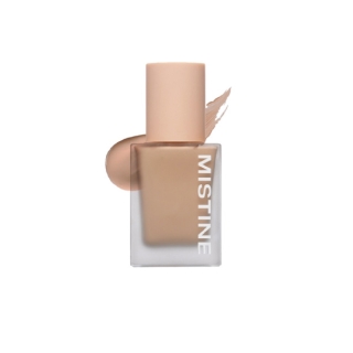 MISTINE SEMI MATTE VELVET LIQUID FOUNDATION SPF 50 PA+++ รองพื้นเนื้อลิคควิด ปกปิด บางเบา