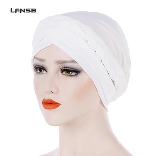 ภาพขนาดย่อของภาพหน้าปกสินค้าSS หมวกผ้าโพกหัวแฟชั่นสำหรับสตรีชาวมุสลิม จากร้าน shopeestore.th บน Shopee