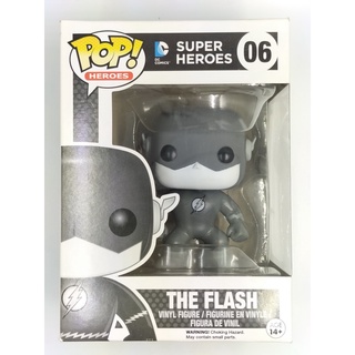 Funko Pop DC Heroes - The Flash [ Black And White ] #06 (กล่องมีตำหนินิดหน่อย)