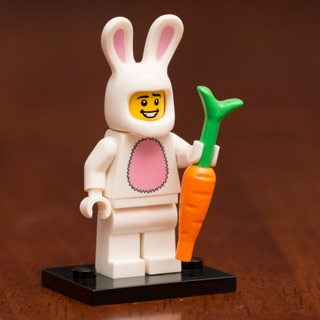(เลโก้แท้)Lego minifigures Bunny suit guy โคตร Rare!!