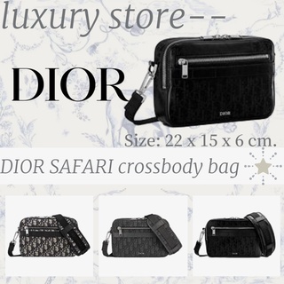 ดิออร์   DIOR  SAFARI กระเป๋าสะพายข้าง/กระเป๋าสะพายข้างผู้ชาย