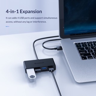 ภาพขนาดย่อของภาพหน้าปกสินค้าOrico ฮับ USB 3.0 อุปกรณ์เสริมคอมพิวเตอร์ Macbook ขนาด 3.3 ฟุต (G11-H4) จากร้าน orico.th บน Shopee