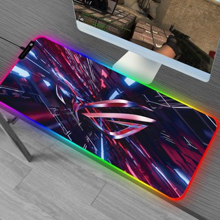 สินค้า Sovawin แผ่นรองเมาส์มีไฟ Gaming Mouse Pad RGB 7colors (300×800×4)เปลี่ยนไฟได้ 14 โหมด