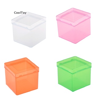 &lt; Cooltoy &gt; กล่องพลาสติกใส สําหรับใส่จัดเก็บลูกบาศก์ปริศนา 3x3x3