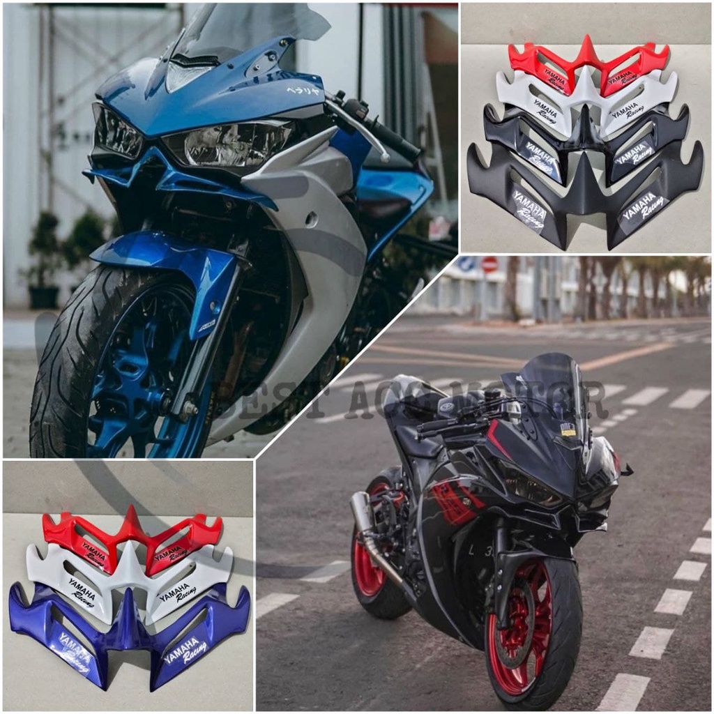 กระจกไฟเบอร์กลาส-สําหรับ-winglet-r25-winglet-yamaha-r25