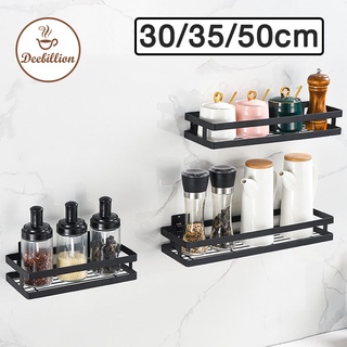 ชั้นวางติดผนัง ชั้นวางเครื่องปรุง สแตนเลส ไม่ต้องเจาะ spice rack deebillion