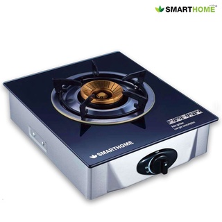 SMARTHOME เตาแก๊สหัวเดียว แบบกระจกนิรภัย รุ่น SM-GA1H-01 เตาแก๊ส หัวเดียว