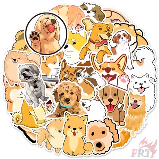 50 ชิ้น / ชุด ☆ สติกเกอร์ Pets Dogs Series 01 สําหรับติดตกแต่ง ☆ สติกเกอร์ ลายกราฟฟิติ กันน้ํา DIY
