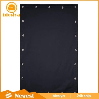 Blackout Blinds Curtain for Window Travel Portable Anti Sunlight Blind Black