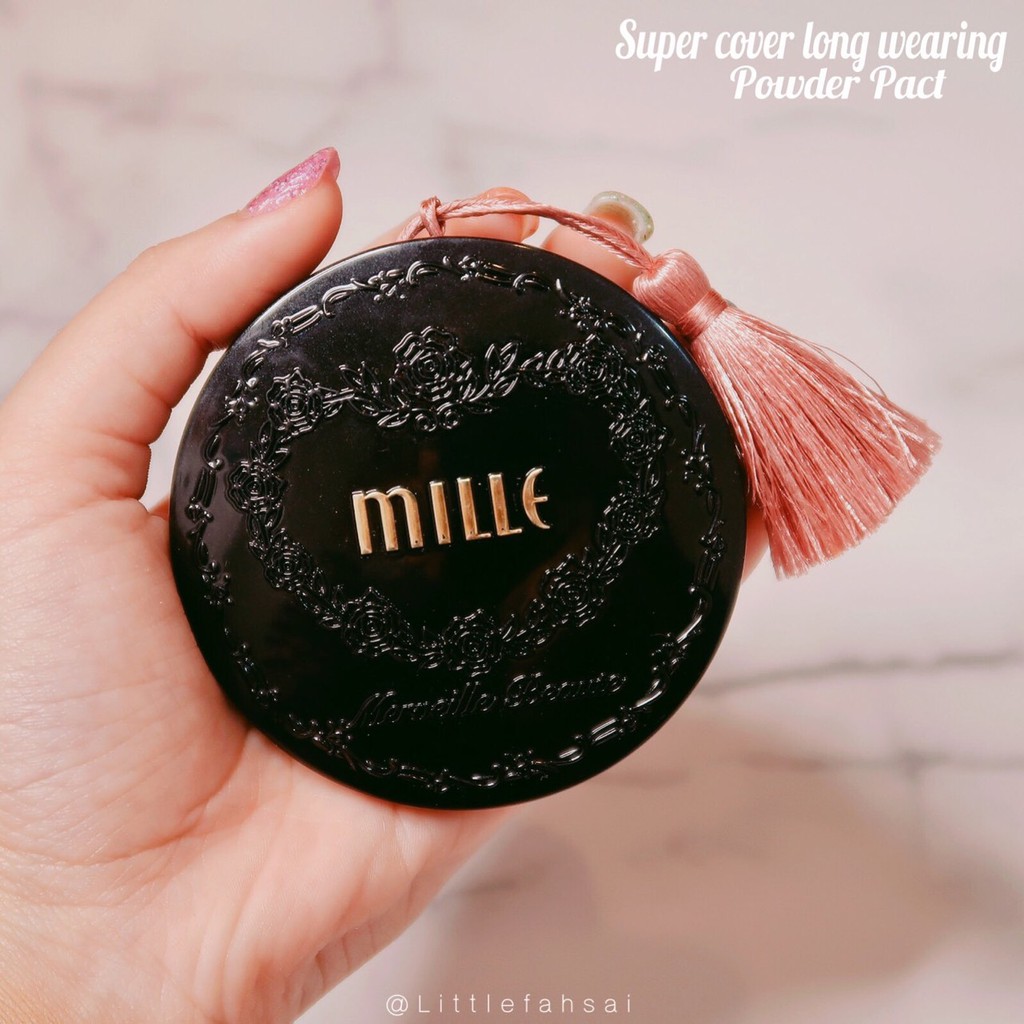 mille-super-miracle-skin-cover-foundation-pact-แป้งมิลเล่ชาโคล