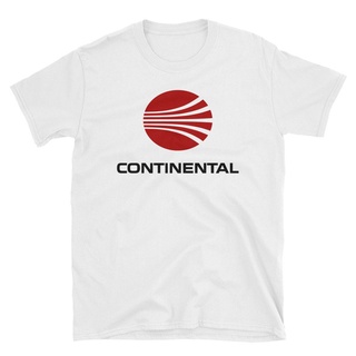 เสื้อยืดโอเวอร์ไซส์เสื้อยืดลําลอง ผ้าฝ้าย 100% พิมพ์ลาย Continental Airlines คุณภาพสูง แฟชั่นสําหรับผู้ชาย และผู้หญิงS-3