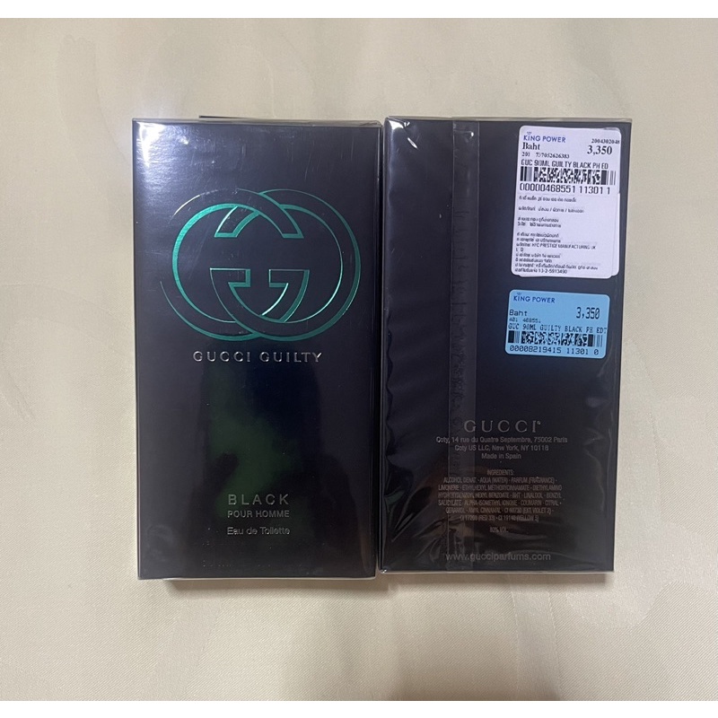 น้ำหอม-gucci-guilty-black-pour-homme-eau-de-toilette-แท้-ป้ายคิงเพาเวอร์