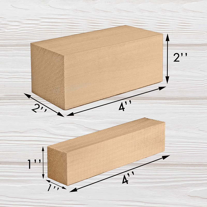 คุณภาพสูง-บล็อกไม้แกะสลัก-ไม้เบสวูด-แกะสลัก-ไม้เนื้ออ่อน-ไม่สําเร็จรูป-สําหรับผู้เริ่มต้น-5-ชิ้น