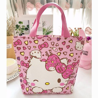 ภาพหน้าปกสินค้าHello Kitty กระเป๋ากล่องอาหารกลางวัน ที่เกี่ยวข้อง