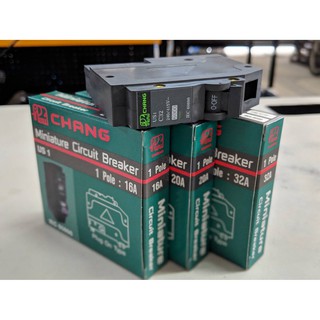 Chang เซอร์กิตเบรคเกอร์ 1P 10A-32A 400V Circuit Breakers ส่งไว เก็บเงินปลายทางได้