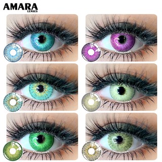 AMARA LENSES 1Pair New York Cosplay Makeup Contact Lens Prescription Eyes New Arrival