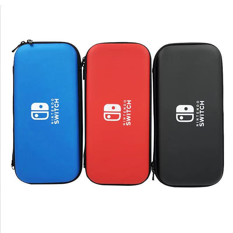 คสกระเป๋าเกมnintendoswitch-carrying-case-logoขาว-black-red-blue