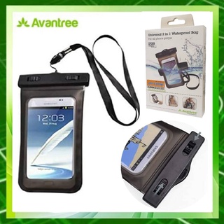 Avantree Universal 2 IN 1 IPX8 10 Meters Waterproof Bag For Smart Phone up to 5.5 inch