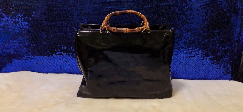 black-leather-hand-bag-แท้