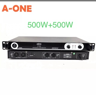 A-ONE/MBV เพาเวอร์แอมป์ 1000W Power Switching PA-3000 (กำลังขับ 500w X 500w)