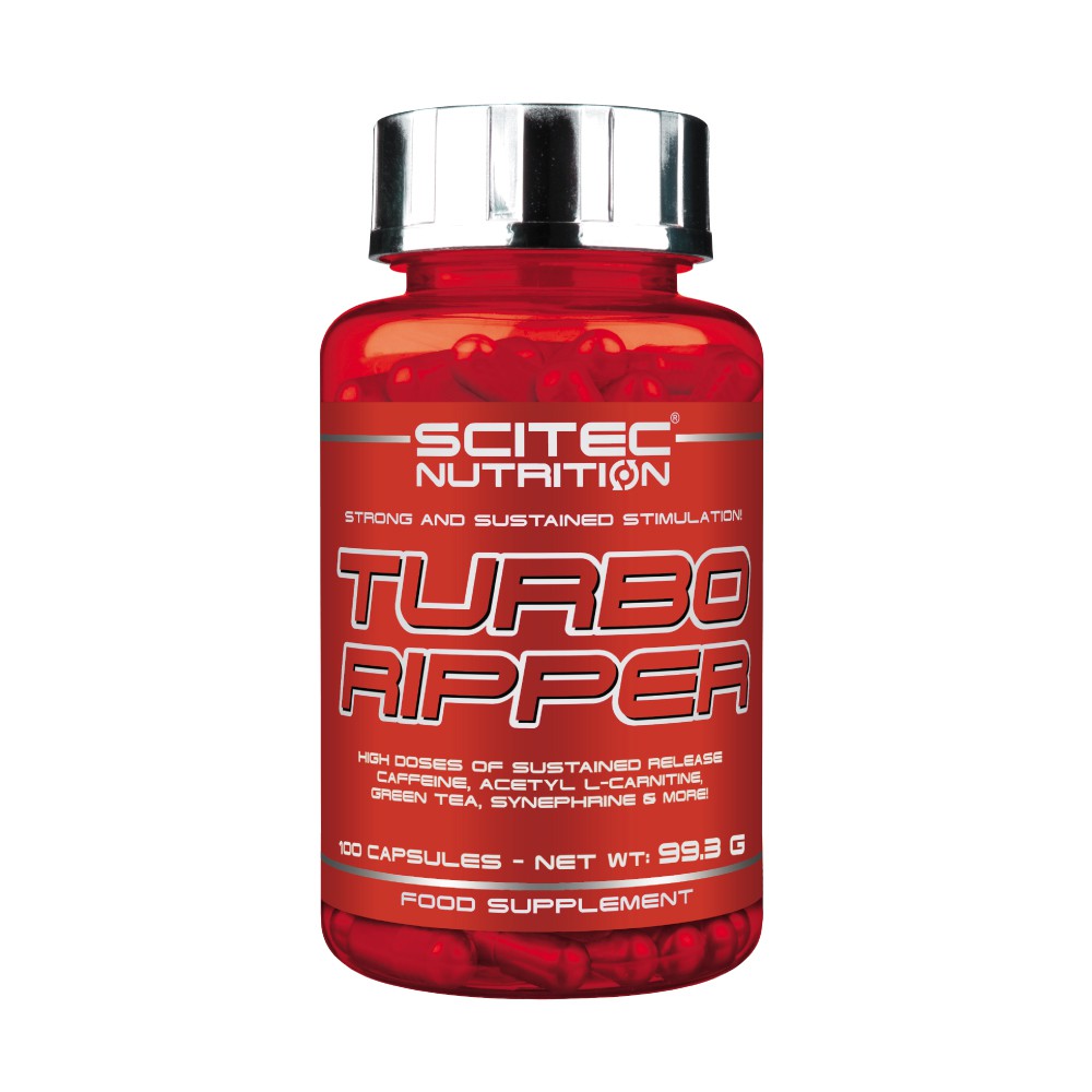 ภาพหน้าปกสินค้าSCITEC NUTRITION Turbo Ripper 100 caps. ช่วยกระตุ้นระะบบเผาพลาญ