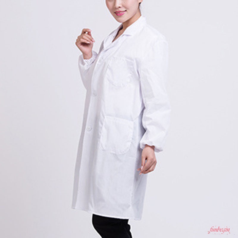ภาพหน้าปกสินค้าเสื้อโค้ทแฟนซี สีขาว สําหรับหมอ หมอ โรงพยาบาล นักวิทยาศาสตร์ โรงเรียน เครื่องแต่งกาย สําหรับนักเรียน ผู้ใหญ่ จากร้าน funbegin.th บน Shopee