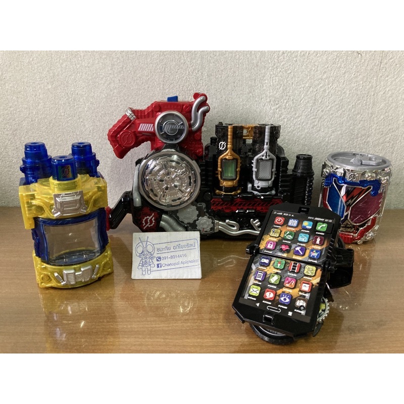 Dx อุปกรณ์เสริมมาสไรเดอร์บิลด์ rider build สภาพสวย Dx genius full ...