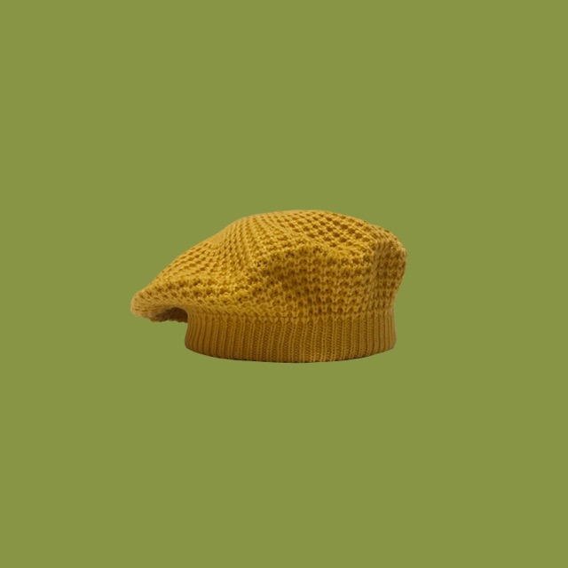90-s-knit-hat-เบเร่ต์ผ้า-knit