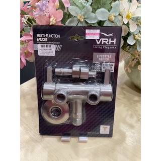 วาล์วฝักบัว VRH SS304 HFVSB-7120P7 แบบติดผนัง พร้อมหางปลาไหล รหัส 6602595