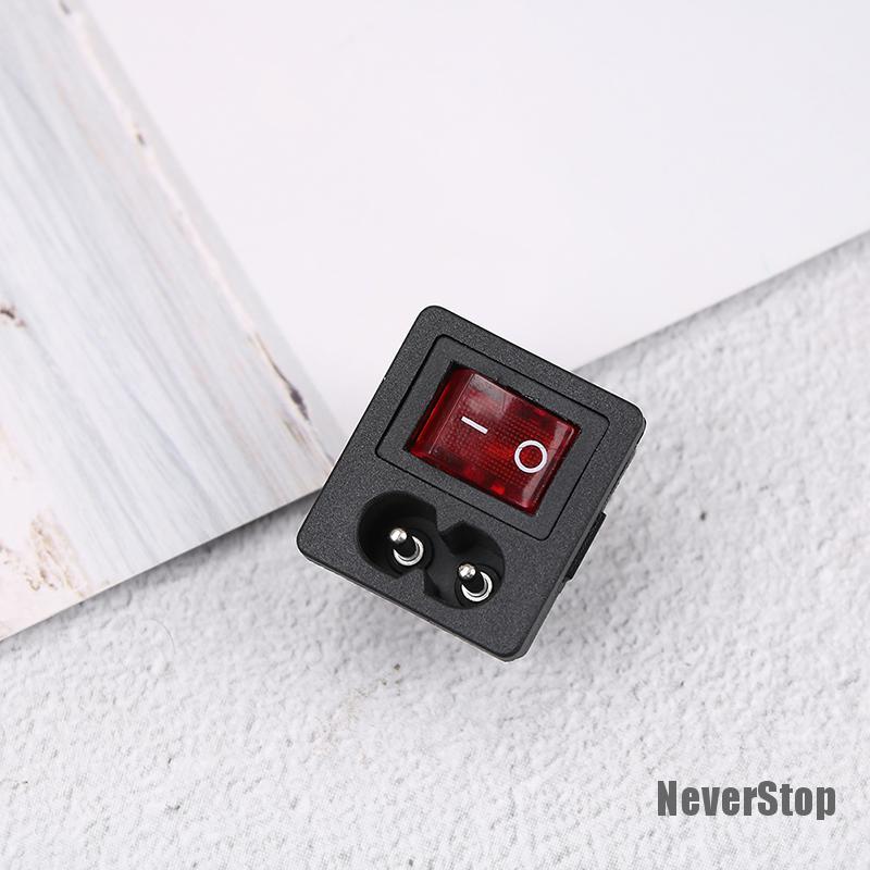 neverstop-ซ็อกเก็ตสวิตช์เปิดปิดไฟ-250v-สีแดง