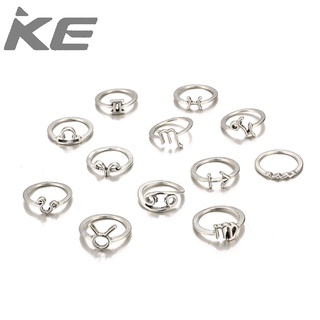 Accessories All-match Zodiac Set Rings Womens Trendy  Rings for girls for women low price