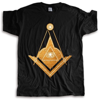 ขายดี!ขายดี เสื้อยืดลําลอง แขนสั้น พิมพ์ลาย Hiramattire Masonic Freemason 2b1ask1 สีขาว สําหรับผู้ชาย MLdjff56CKlpjl80S-