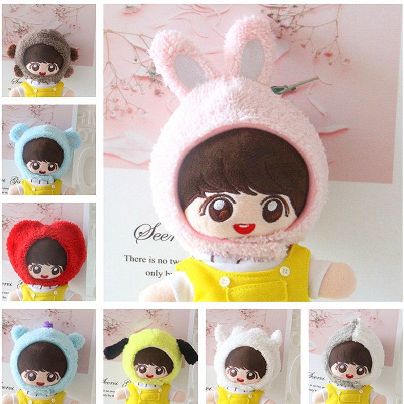 พร้อมส่ง-หมวกตุ๊กตา-20cm-ที่ครอบบง-หมวกครอบบง-แท่งเชียร์คอน-bts-บังทัน