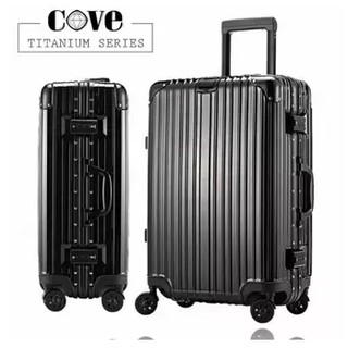  Cove Luggage กระเป๋าเดินทางล้อลาก Smart Black