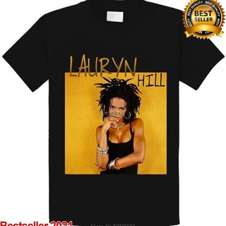 เสื้อยืด พิมพ์ลาย Lauryn Hill สไตล์วินเทจ แฟชั่นเรโทร สําหรับผู้ชาย