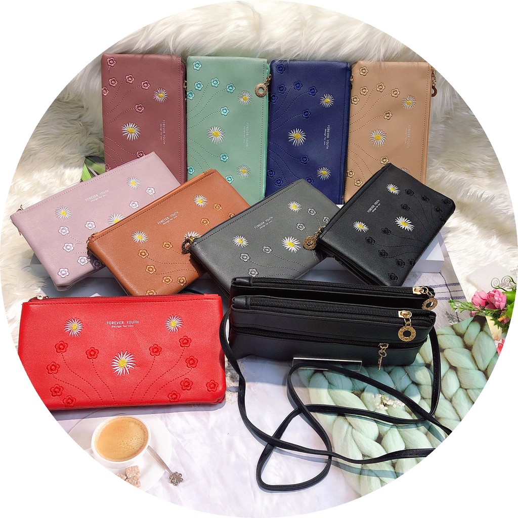 b001-rever-youngกระเป๋าสะพาย-กระเป๋าสะพายแฟชั่น-กระเป๋าใส่โทรศัพท์มีสาม-ซิปใส่เงินไม่ต้องพับ-ใส่โทรศัพท์ได้ค่ะ