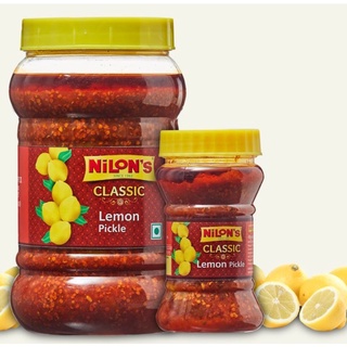 NILONS Lemon  Pickle, Traditional Pickles Prepared Under Hygienic Conditions 200g ,500g