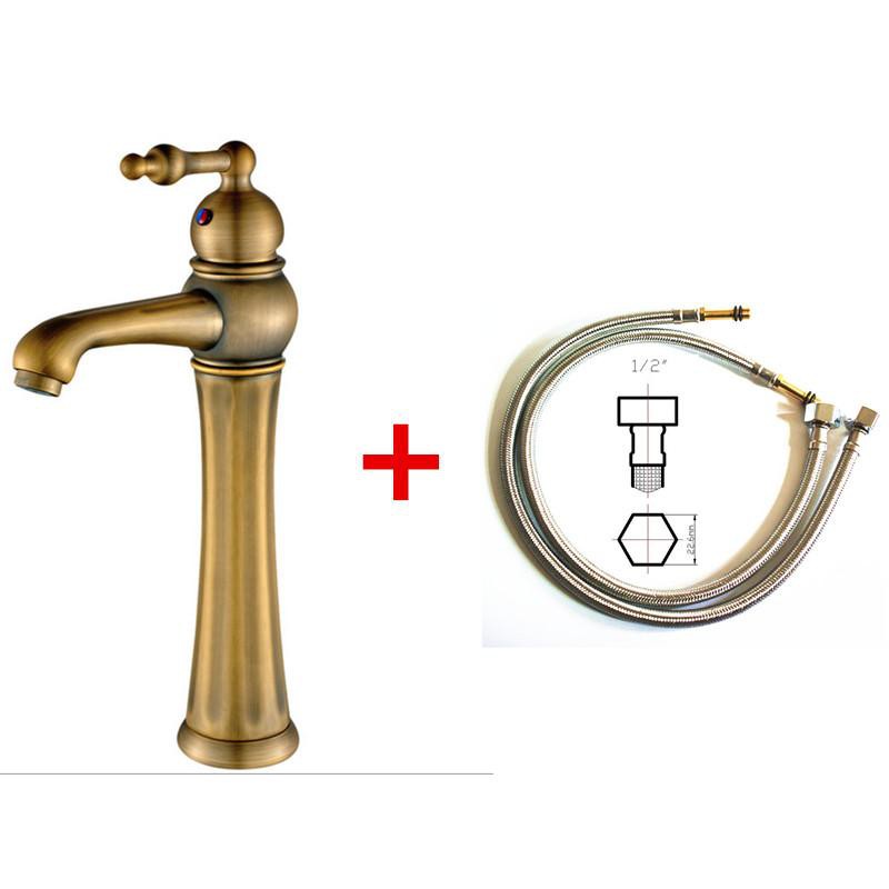 ก๊อกน้ำอ่างล้างหน้า-ก๊อกน้ำในห้องน้ำ-วัสดุทองเหลืองอย่างดี-สีทองสำริด-ส่งฟรี