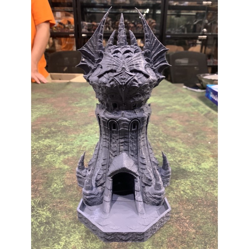 plastic-fates-end-dice-tower-for-board-game-tabletop-games-warlock-tower-หอคอยถอยเต๋า