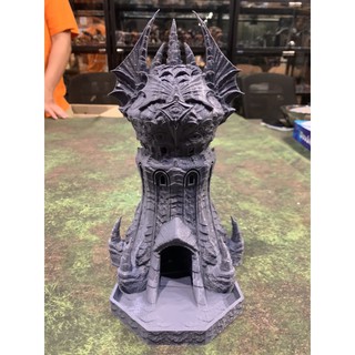 [Plastic] Fates End Dice Tower for Board Game/ Tabletop Games: Warlock Tower - หอคอยถอยเต๋า