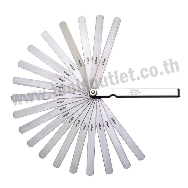 Feeler Gauge ฟิลเลอร์เกจ 28 ใบชุด Mitutoyo รุ่น 184303S Shopee Thailand