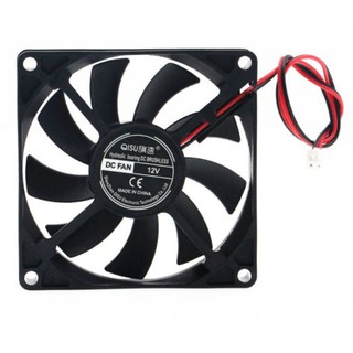 พร้อมส่ง-พัดลมระบายความร้อนคอม PC Fan Case PC พัดลม 8CM / 5V / 12V / 24V