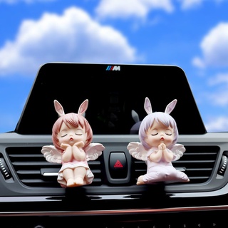 ☫❀♚รถตกแต่ง air outlet คลิป car air outlet น้ำมันหอมระเหยเครื่องปรับอากาศรถคลิปน้ำหอมน่ารัก An Xinjiang ทิเบตพิเศษ chain