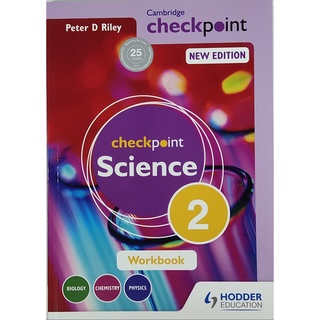 หนังสือ แบบฝึกหัด วิทยาศาสตร์ ภาษาอังกฤษ CAMBRIDGE CHECKPOINT SCIENCE2  Workbook 99Page