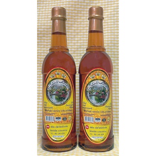ราคา[น้ำผึ้งแท้ 2 ขวด ] Pure Honey น้ำผึ้งป่าเดือน 5 น้ำผึ้งธรรมชาติ ✨ขวดพลาสติก✨
