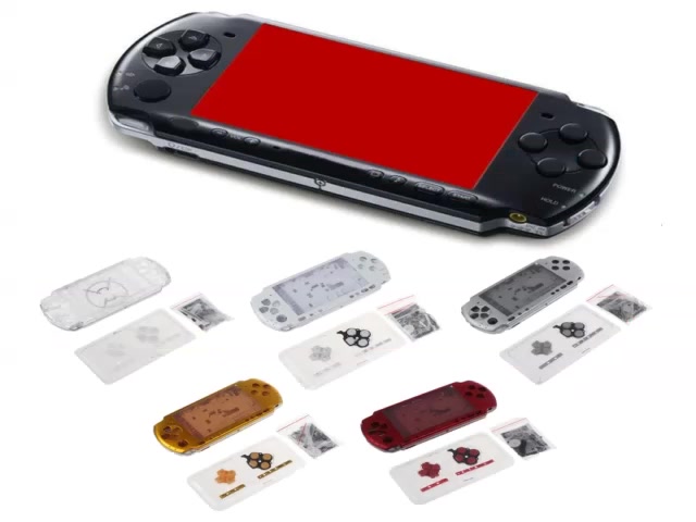 ann-ฝาครอบเกมคอนโซล-pc-ทนทาน-แบบเปลี่ยน-หลากสี-สําหรับ-psp3000