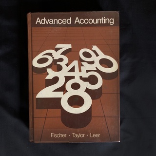 หนังสือมือสอง Advanced Accounting / Taylor Leer Fischer (มีเขียนโน้ต)